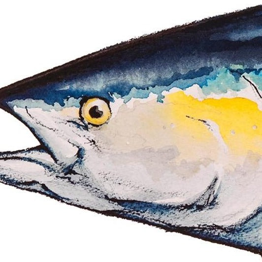 Limited Edition Yellowfin Tuna Masterwork Canvas